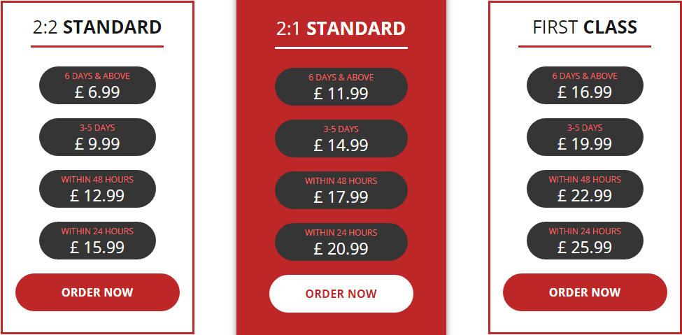 domyessays.co.uk price