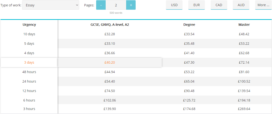 uk.payforessay.net price