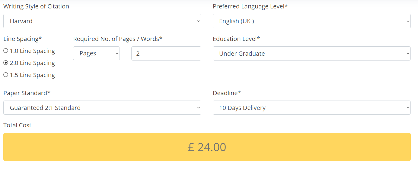 assignmentbank.co.uk price