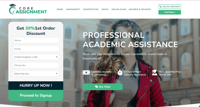 coreassignment.co.uk