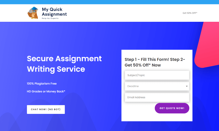 myquickassignment.com